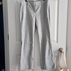 Ann Taylor Light Grey Straight Leg